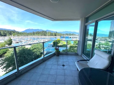 Kitchen Island Photo of 402 1777 Bayshore Drive, Vancouver, BC