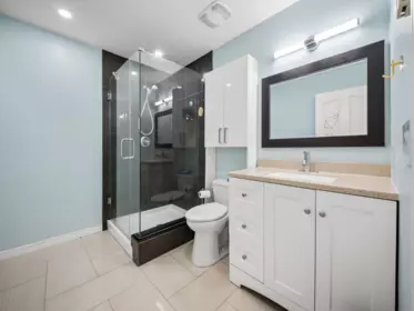 Basement Recreation Room Photo of 55 16016 82 Avenue, Surrey, BC