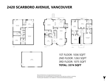 Street View Photo of 2420 Scarboro Avenue, Vancouver, BC