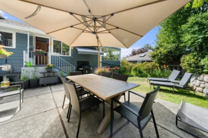 Backyard Photo of 674 Blueridge Avenue, North Vancouver, BC