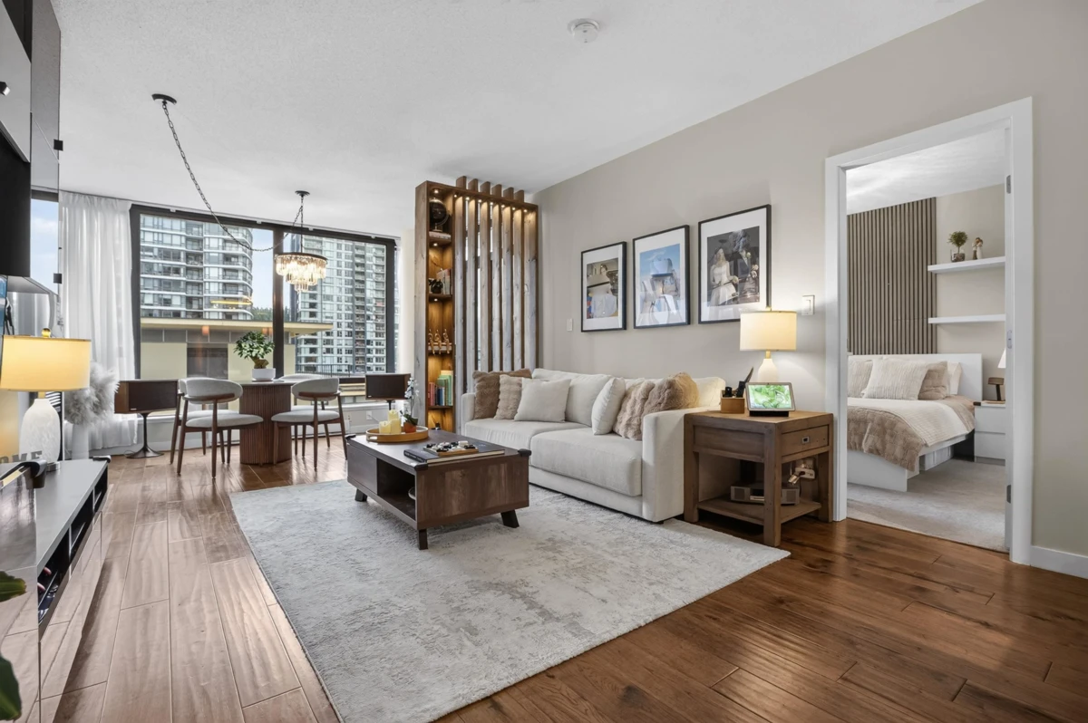 Family Room Photo of 903 110 Brew Street, Port Moody, BC