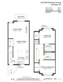 Entry Foyer Photo of 223 368 Ellesmere Avenue, Burnaby, BC