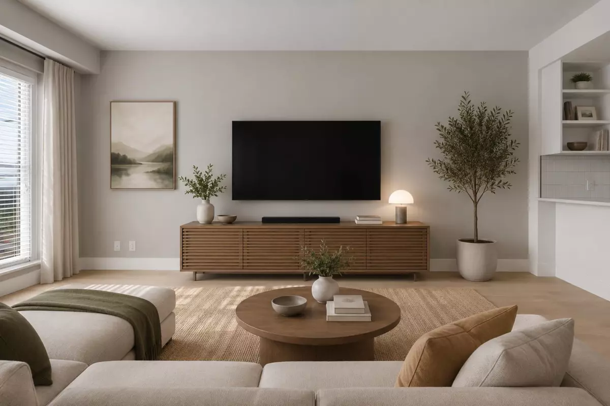 Living Room Photo of 504 22265 Dewdney Trunk Road, Maple Ridge, BC