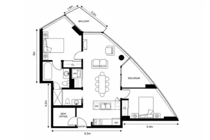 Aerial View of 1002 689 Abbott Street, Vancouver, BC