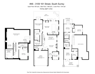 Aerial View of 46 3109 161 Street, Surrey, BC