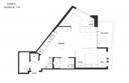 Loft / Bonus Room Photo of 803 3996 Dumfries Street, Vancouver, BC