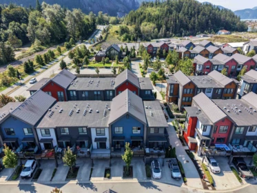 Exterior Rear Photo of 1374 Marinaside Place, Squamish, BC