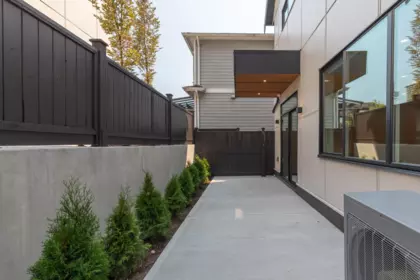 Backyard Photo of 2 3615 Turner Street, Vancouver, BC