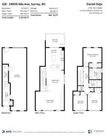 Exterior Rear Photo of 128 19505 68a Avenue, Surrey, BC