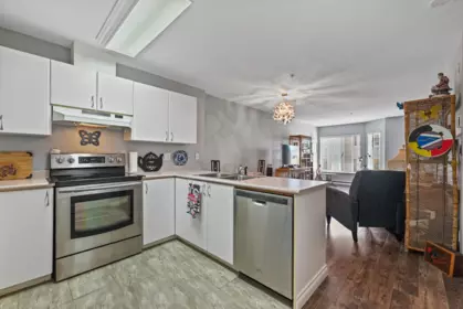 Living Room Photo of 211 12160 80 Avenue, Surrey, BC