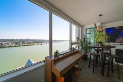 Living Room Photo of 1709 988 Quayside Drive, New Westminster, BC
