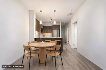Dining Area Photo of 101 617 Smith Avenue, Coquitlam, BC
