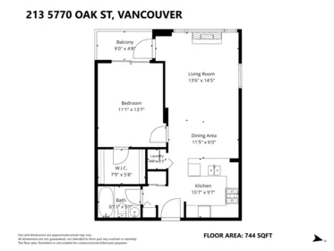 Mudroom Photo of 213 5770 Oak Street, Vancouver, BC