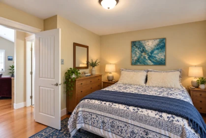 Primary Bedroom Photo of 208 518 Shaw Road, Gibsons, BC