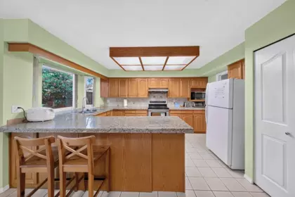 Kitchen Island Photo of 6391 Bouchard Court, Richmond, BC
