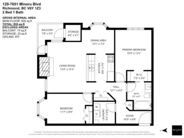 Swimming Pool Photo of 129 7651 Minoru Boulevard, Richmond, BC