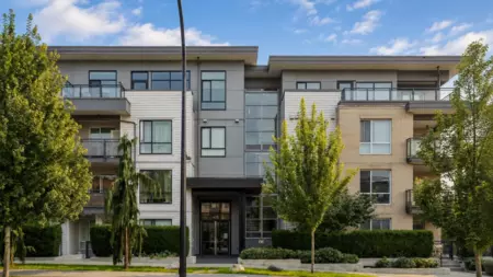 Exterior Rear Photo of 105 625 E 3rd Street, North Vancouver, BC