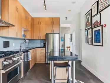 Kitchen Photo of 304 2635 Prince Edward Street, Vancouver, BC