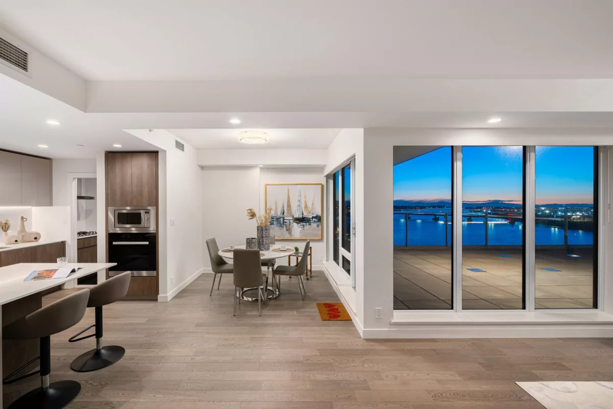 Dining Area Photo of 801 6833 Pearson Way, Richmond, BC