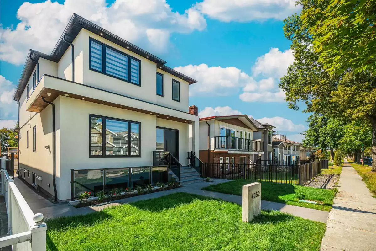 Exterior Rear Photo of 4152 Pender Street, Burnaby, BC