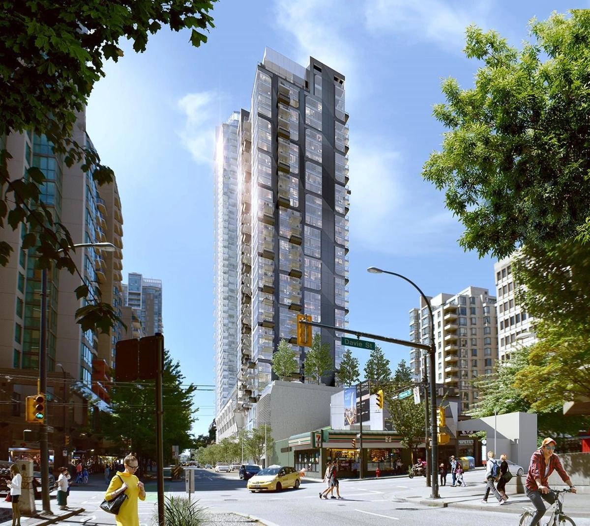 Office / Den Photo of 3005 1277 Hornby Street, Vancouver, BC