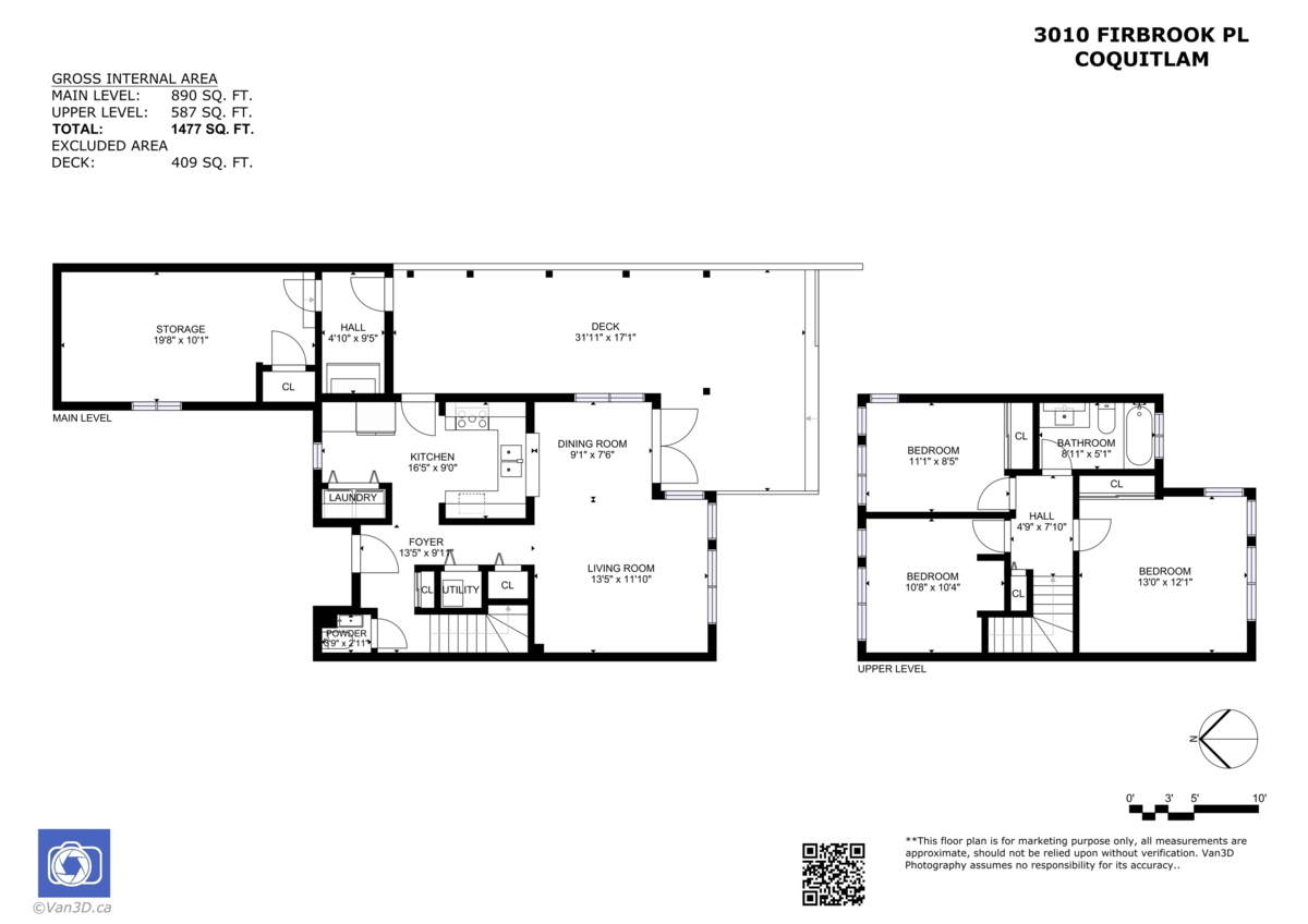 Neighborhood Park Photo Near 3010 Firbrook Place, Coquitlam, BC