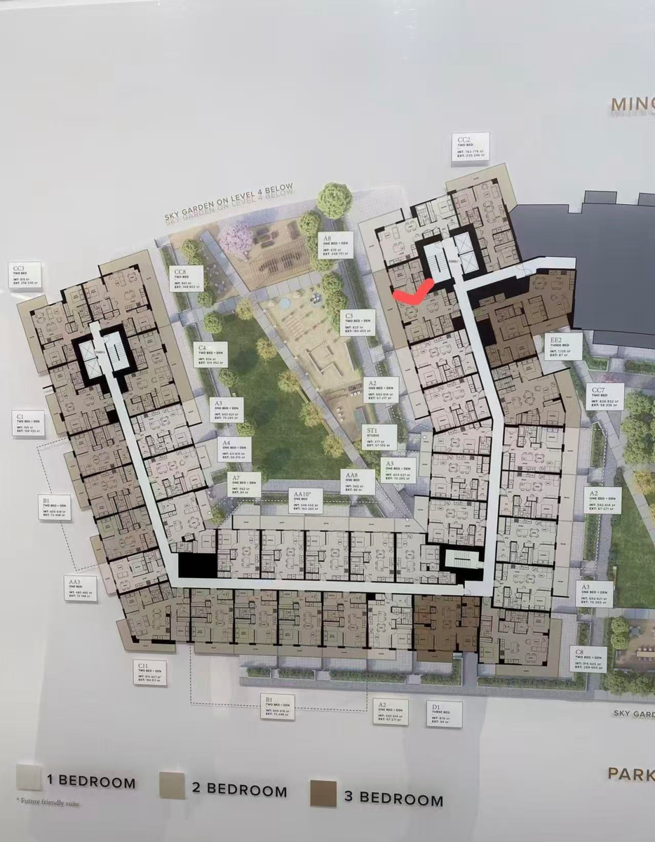 Living Room Photo of 744 6500 Minoru Boulevard, Richmond, BC