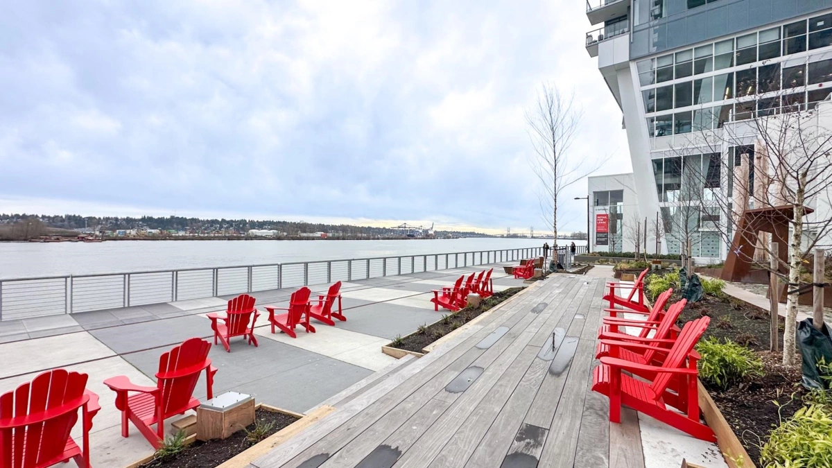 Outdoor Patio Photo of 5001 680 Quayside Drive, New Westminster, BC