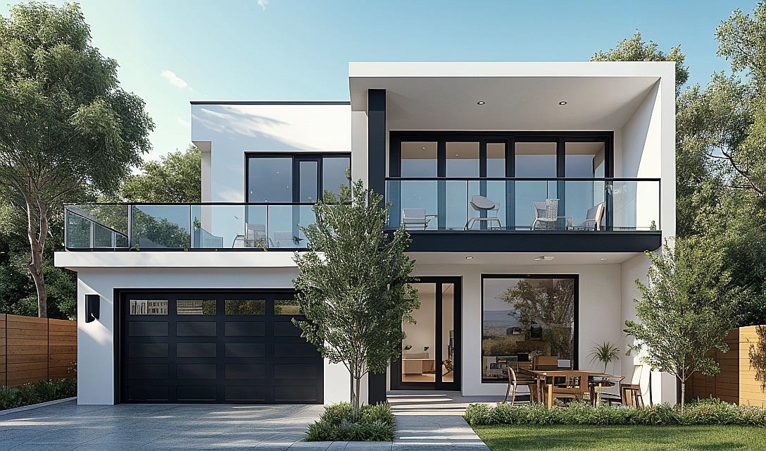 Exterior Rear Photo of Lot 2 801 Thermal Drive, Coquitlam, BC