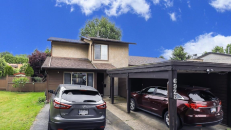 6928 134 Street, Surrey, BC, Cedar Hills — 3 bed half duplex for sale