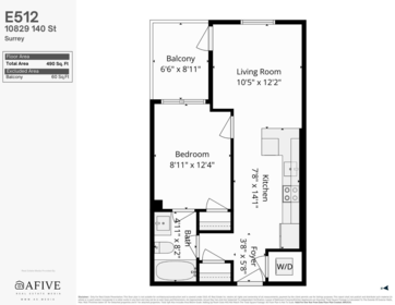 Hallway Photo of E512 10829 140 Street, Surrey, BC