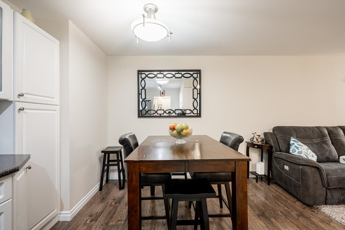 Dining Area Photo of 106 1200 Pacific Street, Coquitlam, BC