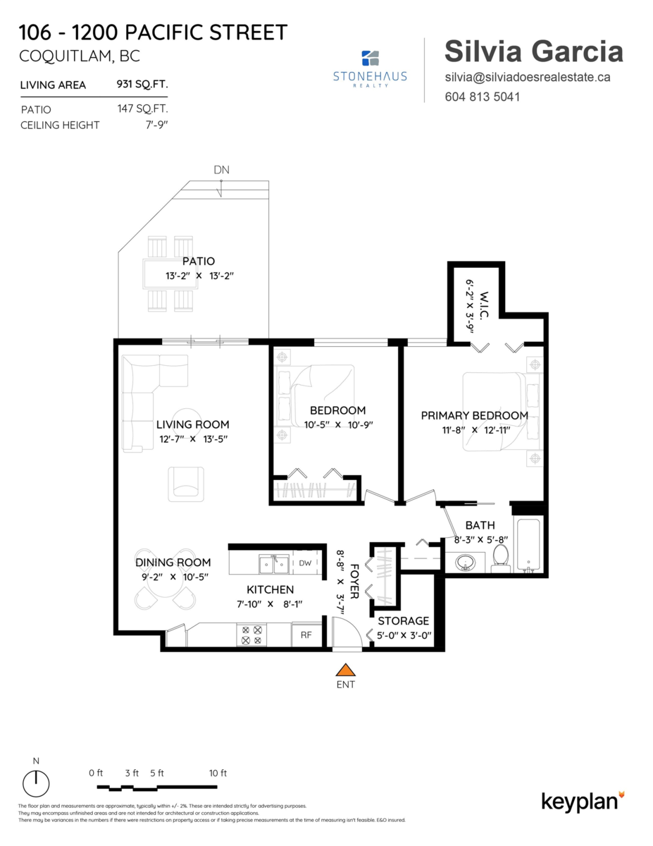 Swimming Pool Photo of 106 1200 Pacific Street, Coquitlam, BC