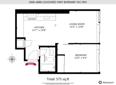 Hallway Photo of 2606 4880 Lougheed Highway, Burnaby, BC