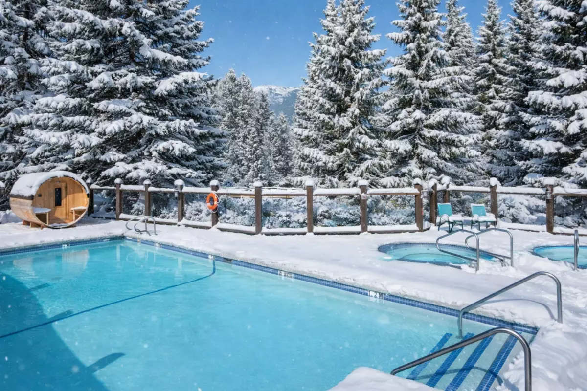 Exterior Rear Photo of 423 4200 Whistler Way, Whistler, BC