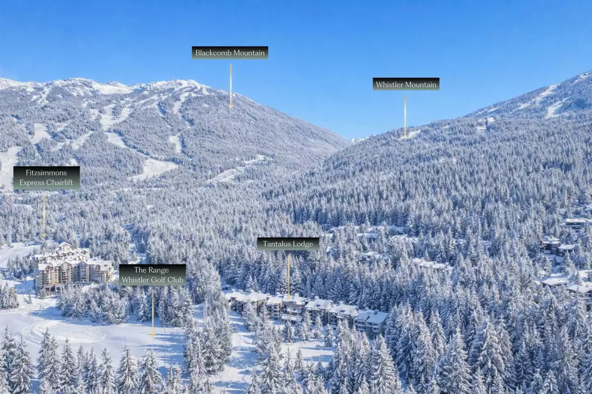 Family Room Photo of 423 4200 Whistler Way, Whistler, BC