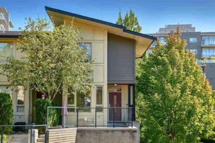 Front exterior of 132 9229 University Crescent, Burnaby, BC