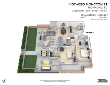 107 4280 Moncton Street, Richmond, BC, Richmond — Apartment/Condo for sale