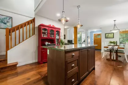 Basement Recreation Room Photo of 1845 Mossy Green Way, Lindell Beach, BC