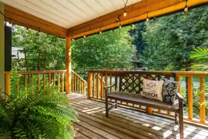 Living Room Photo of 1845 Mossy Green Way, Lindell Beach, BC