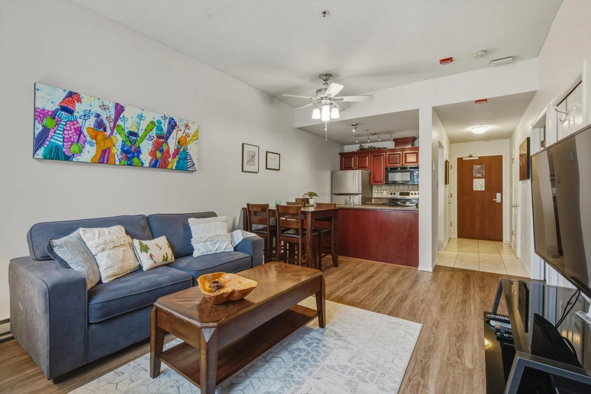 Family Room Photo of 106 4573 Chateau Boulevard, Whistler, BC