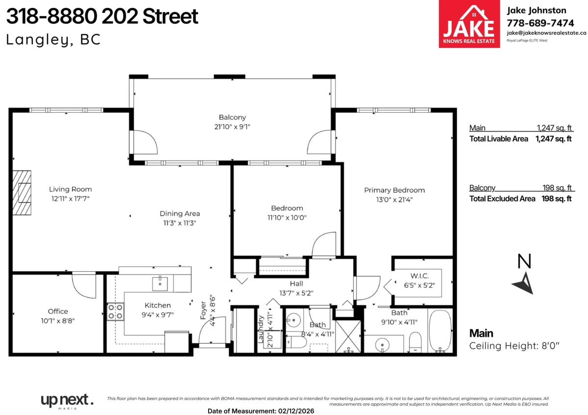 Outdoor Patio Photo of 318 8880 202 Street, Langley, BC