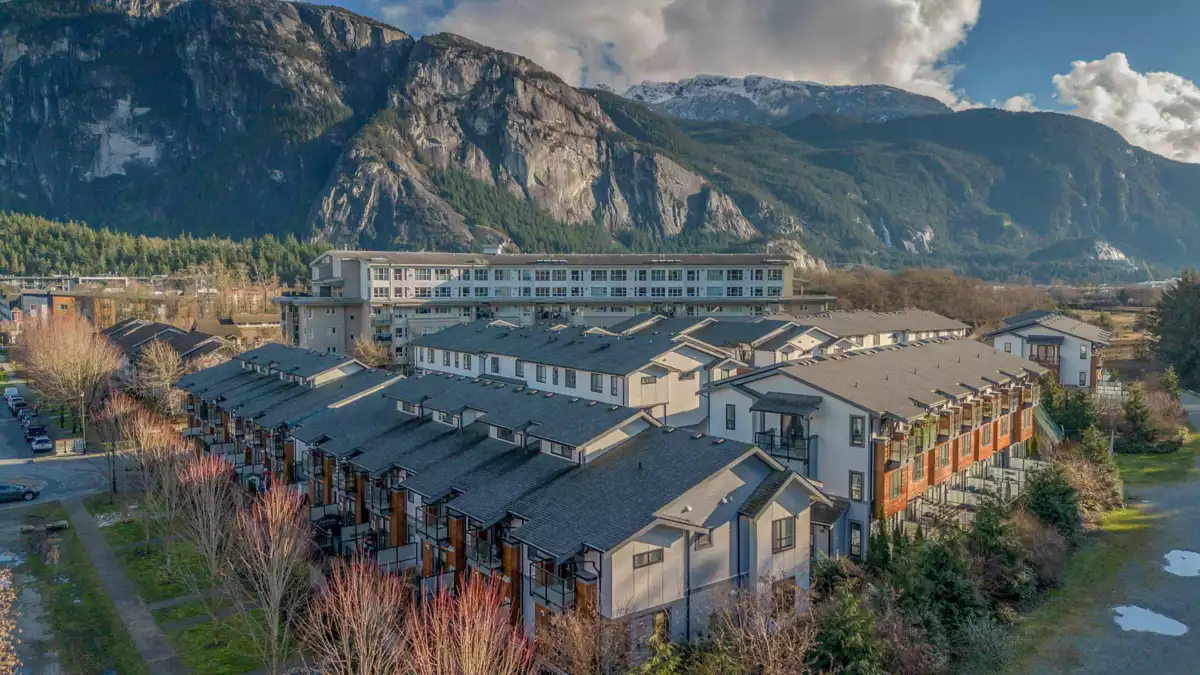 Exterior Rear Photo of 40 1188 Main Street, Squamish, BC