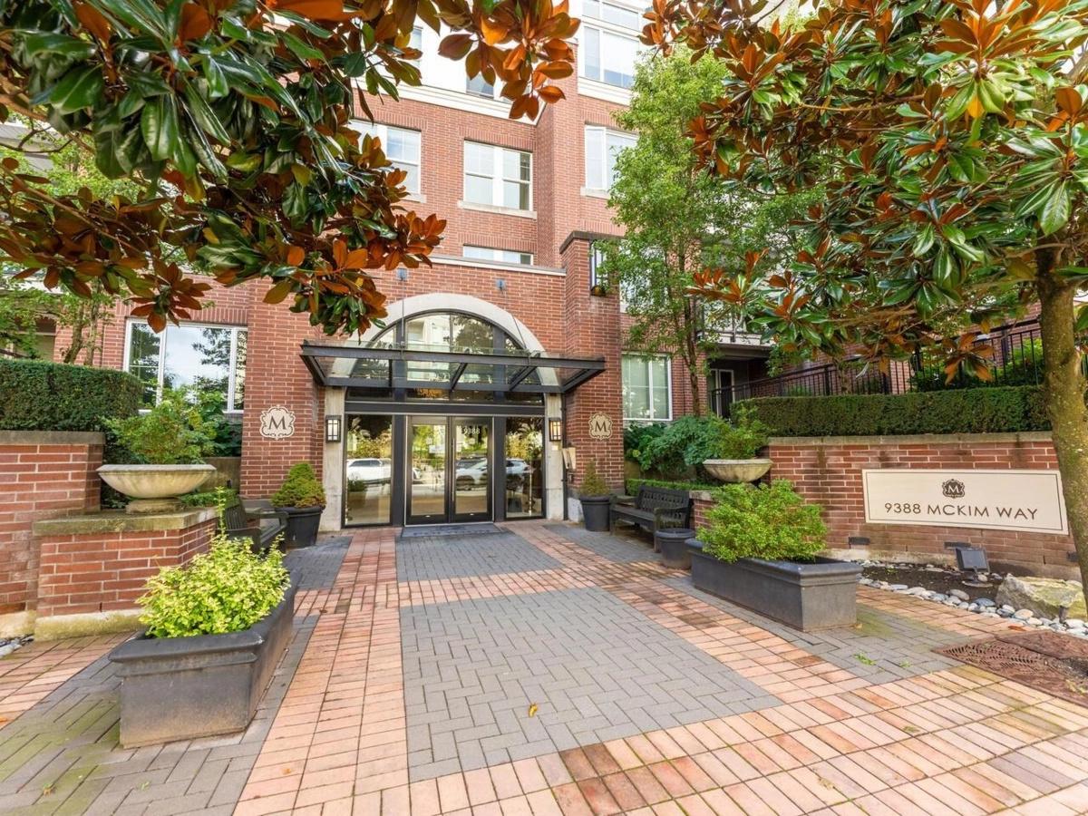 Exterior Rear Photo of 213 9388 Mckim Way, Richmond, BC