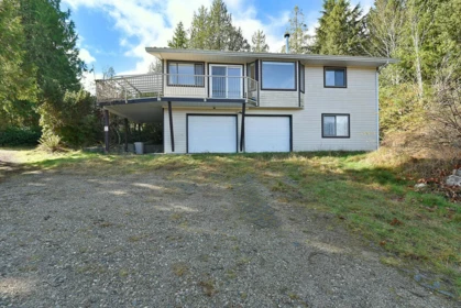 Aerial View of 6377 N Gale Avenue, Sechelt, BC