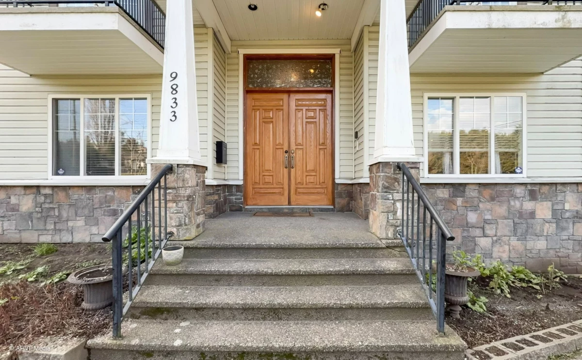 Exterior Rear Photo of 9833 128 Street, Surrey, BC