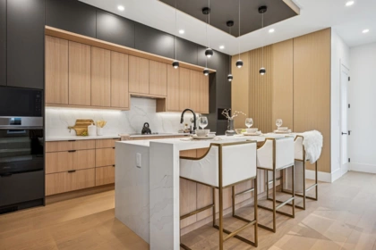 Kitchen Island Photo of 2 6362 Curtis Street, Burnaby, BC