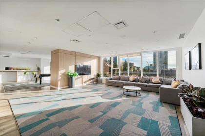 Basement Recreation Room Photo of 1212 13615 Fraser Highway, Surrey, BC