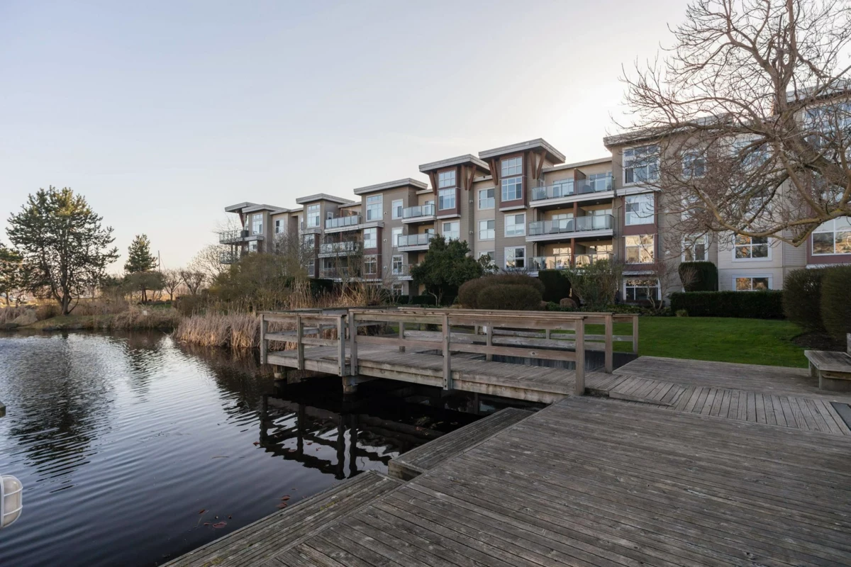 Outdoor Deck Photo of 104 5700 Andrews Road, Richmond, BC