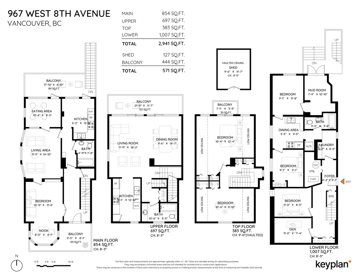 Outdoor Kitchen Photo of 967 W 8th Avenue, Vancouver, BC